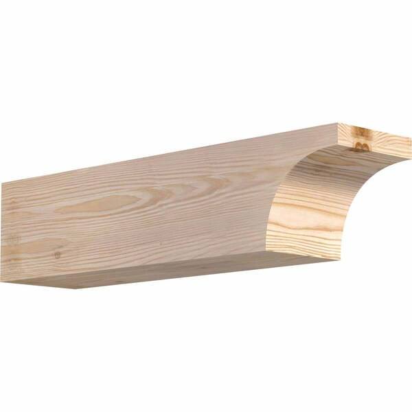 Ekena Millwork Huntington Smooth Rafter Tail, Douglas Fir, 5 1/2"W x 6"H x 24"L RFT06X06X24HUN00SDF - main